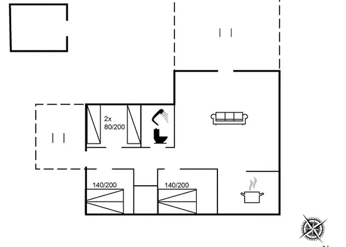 Halda - 300m From The Sea By Interhome Casa de Férias *
